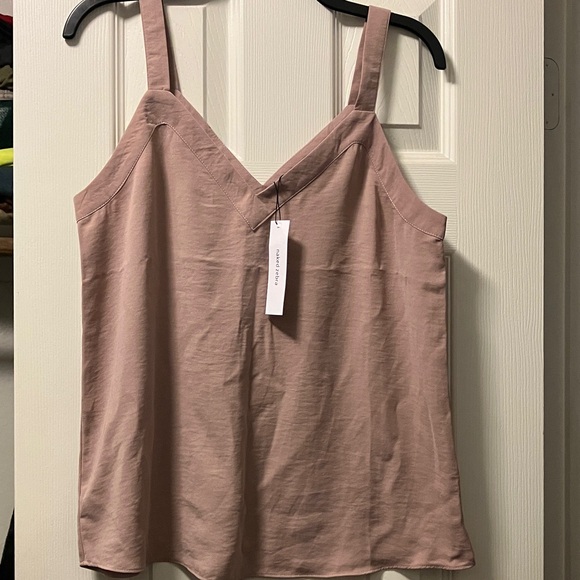 Naked Zebra Tops - Naked Zebra Dusty Rose V-Neck Wide-Strap Camisole
